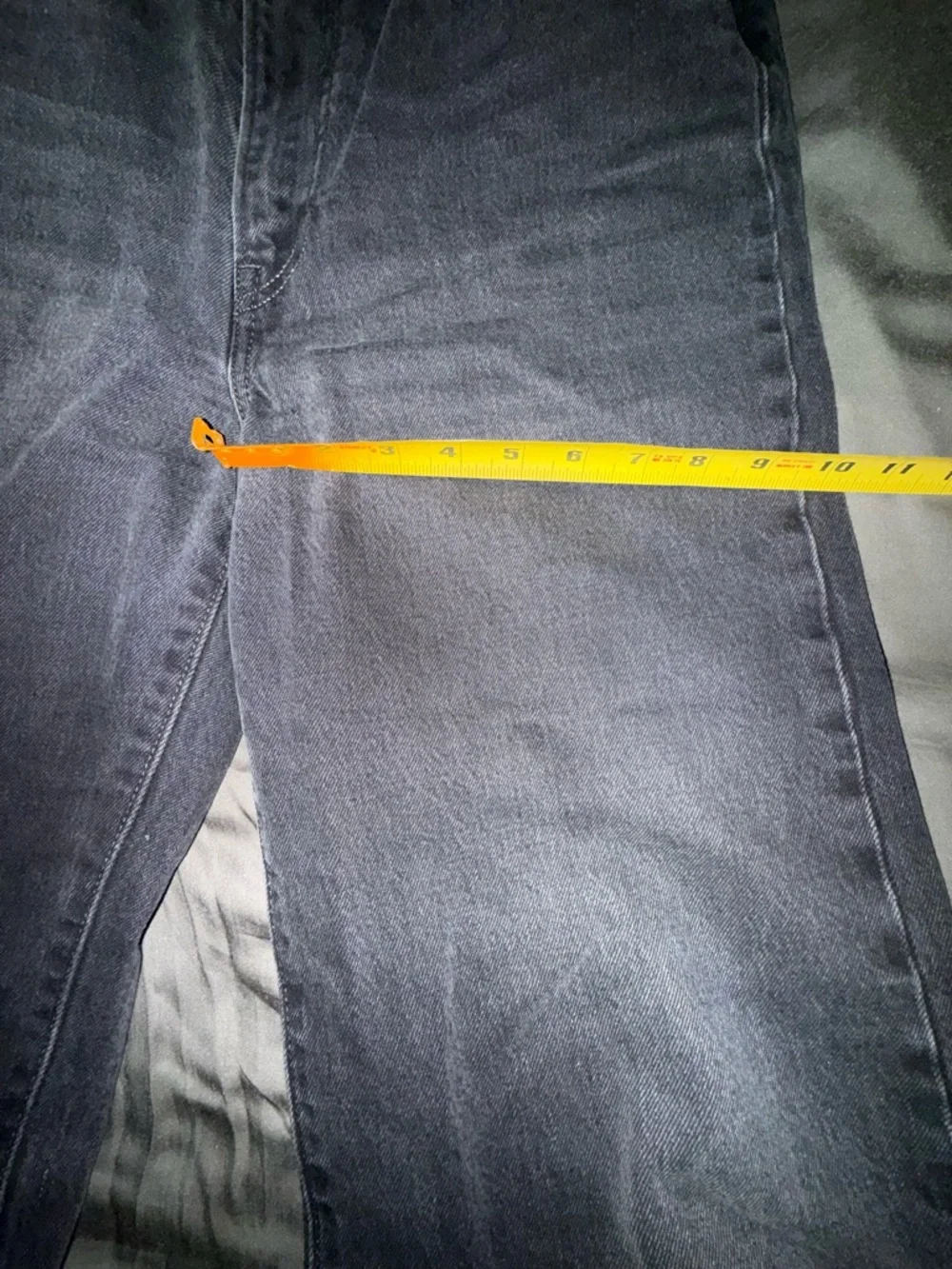 Levi’s RIBCAGE BELL WOMEN'S JEANS Black premium denim - Picture 9 of 13